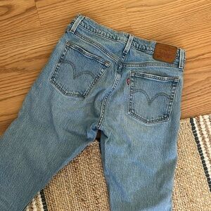 Levi’s 501 skinny jeans / size W27 L28 / light wash